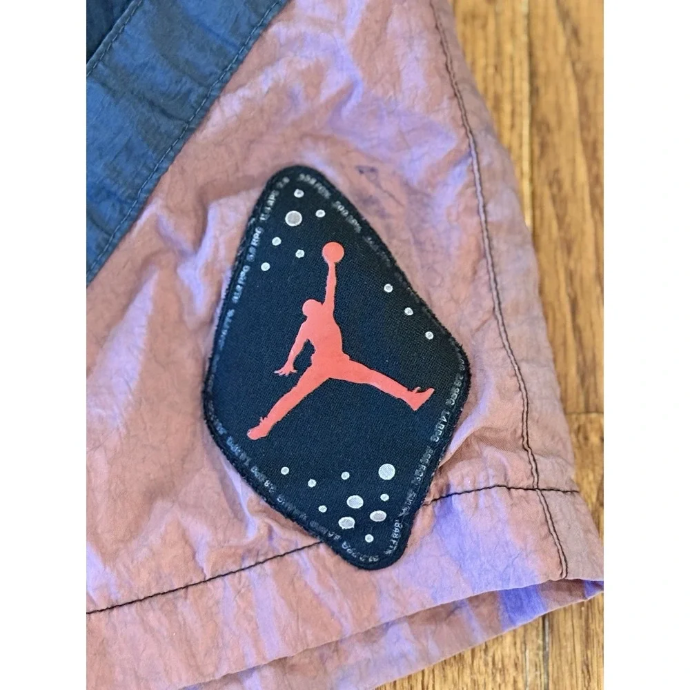 Men's Jordan Brand Black SRT LGC Nike Air Jordan 6 Shorts Size L Jump Man